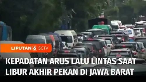 VIDEO: Libur Panjang, 80.000 Lebih Kendaraan Wisatawan Padati Pintu Tol Pasteur, Bandung