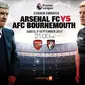  Arsenal vs AFC Bournemouth (Liputan6.com/Abdillah)