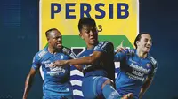 Persib Bandung - Victor Igbonefo, Febri Hariyadi, Ezra Walian (Bola.com/Adreanus Titus)