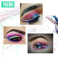 Riasan mata bergambar unicorn. (Sumber foto: Boredpanda.com, Digital Imaging: Nurman Abdul Hakim/Bintang.com).