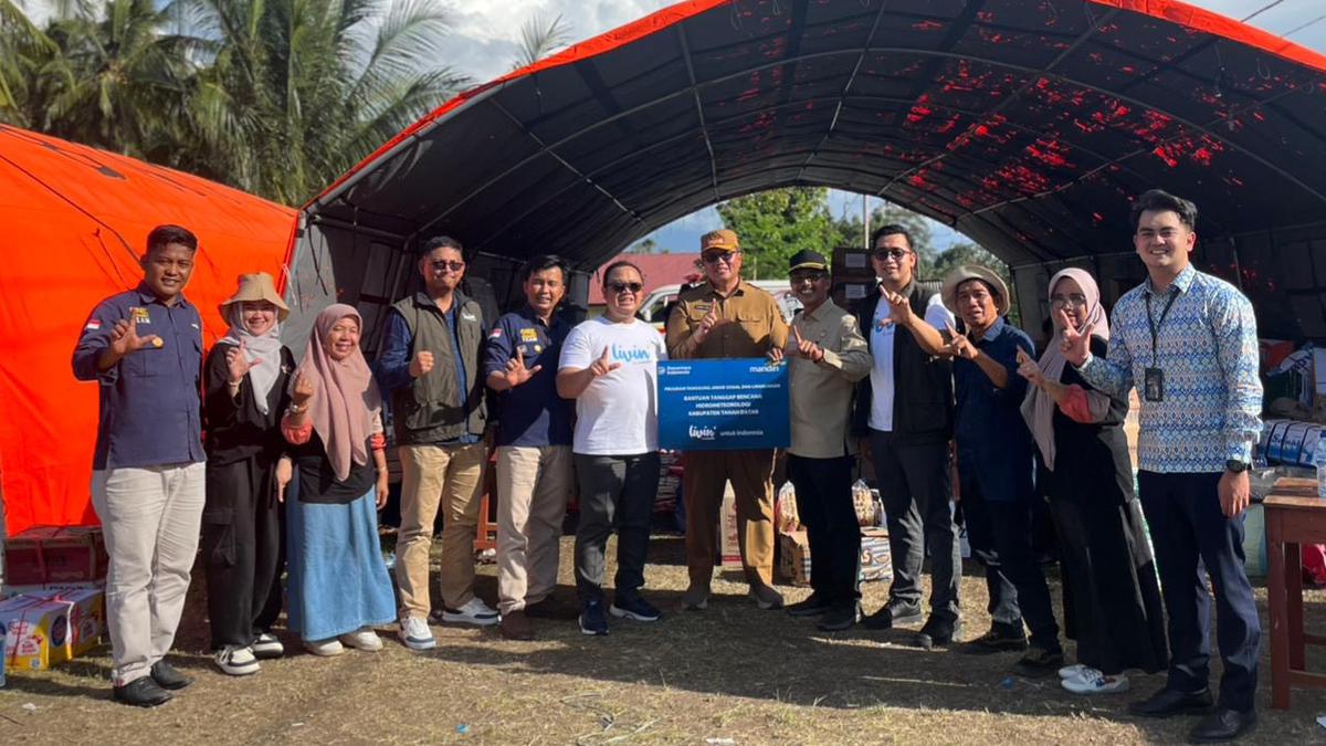 Bank Mandiri Percepat Penyaluran 67.000 Paket Bantuan untuk Korban Bencana di Sumatra