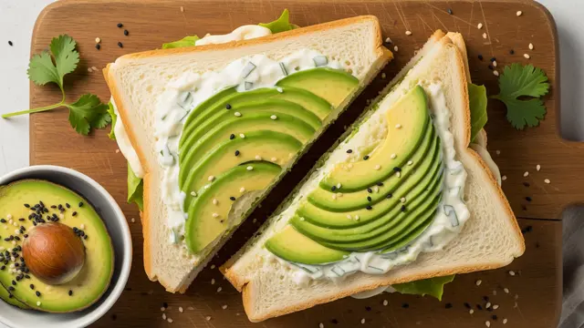 Resep Avocado Sando yang Lembut dan Creamy (AI Generated)