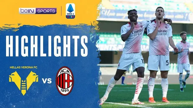 VIDEO: Highlights Liga Italia, AC Milan Tundukkan Hellas Verona 2-0