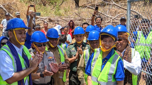 Peresmian BTS USO di Aewora, Kecamatan Maurole, Kabupaten Ende, NTT.