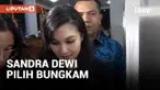 10 Jam Diperiksa, Sandra Dewi Bungkam saat Keluar Gedung Kejagung