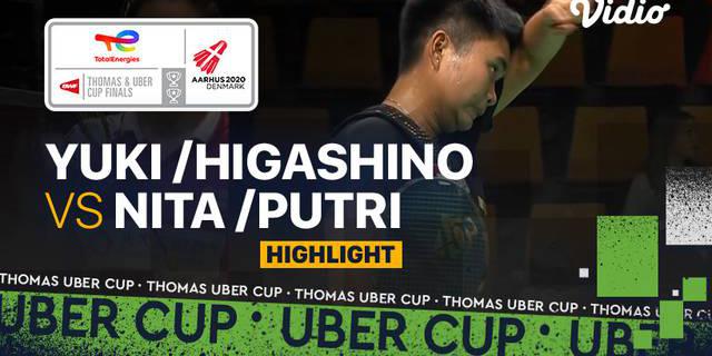 VIDEO: Wakil Indonesia, Nita/Putri Telan Kekalahan Melawan Jepang di Laga Keempat Piala Uber 2020