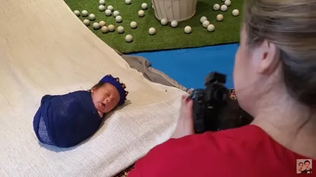 Kiano Tiger Wong Lakukan Pemotretan Baby Born, Ini 7 Potretnya yang Menggemaskan