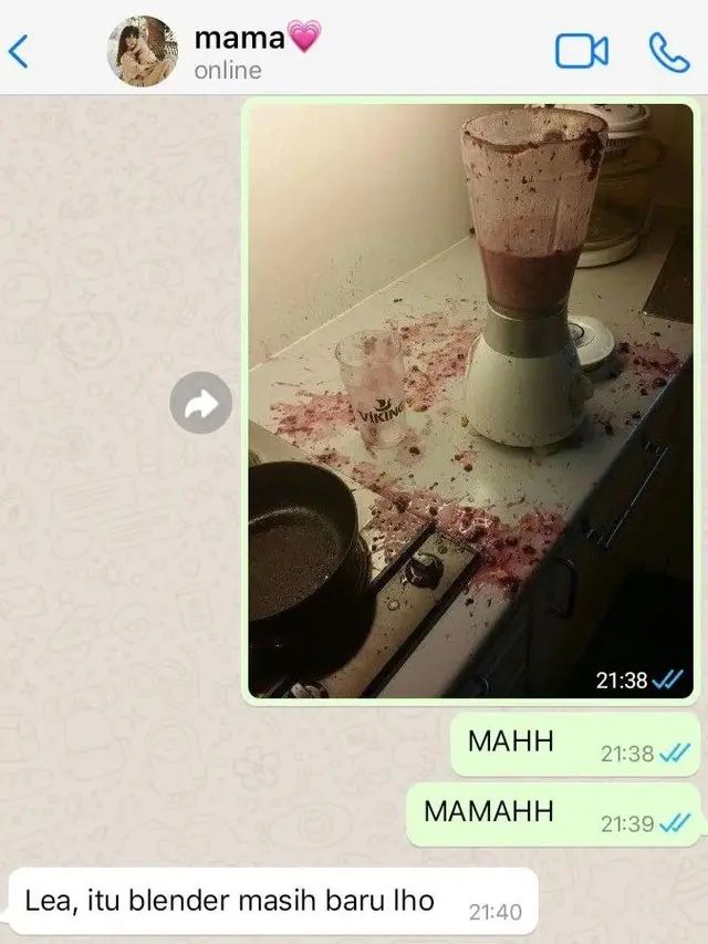 6 Chat Anak Lapor Mama Saat Gagal Masak Ini Bikin Senyum Tipis