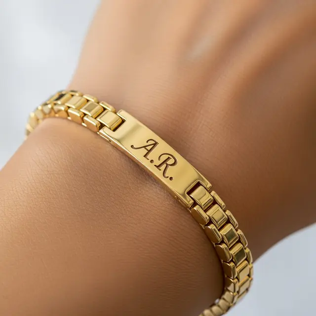 9 Model Gelang Emas Model Box Chain dengan Detail Laser Cut Tampil Eksklusif