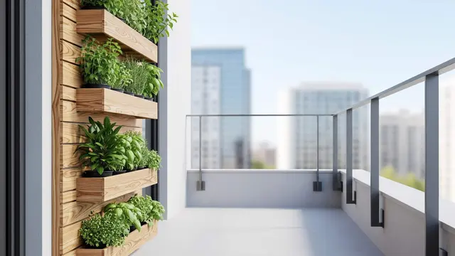 Desain Teras Rumah Minimalis Pakai Kebun Herbal dalam Pot