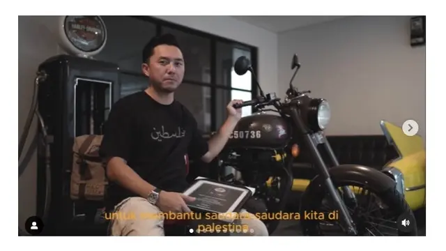 8 Potret Motor Langka Omesh yang Dilelang untuk Bantu Palestina, Laku Rp 300 Juta