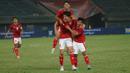 Marselino Ferdinand menutup kemenangan telak 7-0 Timnas Indonesia atas Nepal. (Dok PSSI)