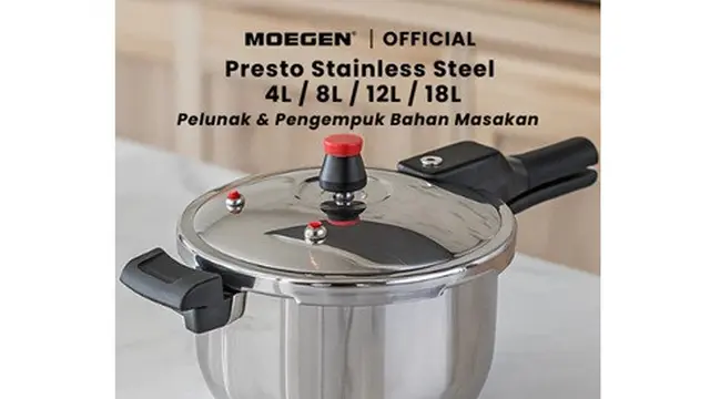 Moegen Presto Stainless Steel 4 Liter