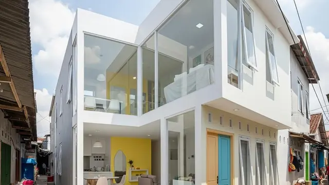 Desain Rumah dalam Gang Tapi Luas