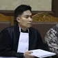 Terpidana korupsi pengadaan alat simulator SIM di Korlantas Polri, Budi Susanto (kanan) saat sidang pengajuan Peninjauan Kembali di Pengadilan Tipikor, Jakarta, Rabu (5/9). Sebelumnya, Budi divonis delapan tahun penjara. (Liputan6.com/Helmi Fithriansyah)