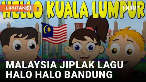 VIDEO: Viral! Lagu Halo-halo Bandung Dijiplak Malaysia