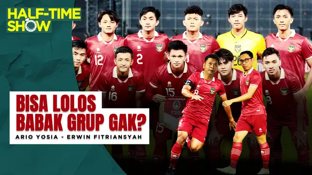 Cover Berita Video Half Time Show, Utak Atik Persaingan Panas Piala Dunia U-20, Nasib Timnas Indonesia Bagaimana Nih?&nbsp;