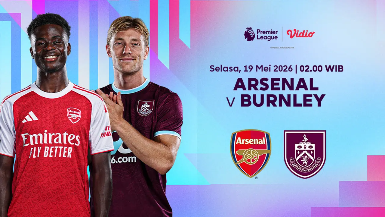 Saksikan Arsenal vs Burnley eksklusif di Vidio. (dok. Vidio.com)