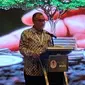 Simposium Nasional dengan tema &ldquo;Standar Produk Hasil Hutan dalam Ekonomi Sirkular untuk Konstruksi Hijau&rdquo; oleh KLHK.&nbsp; (Liputan6.com/Henry)