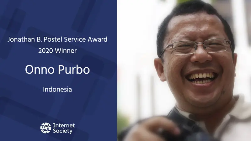 Onno W Purbo Raih Jonathan B Postel Award