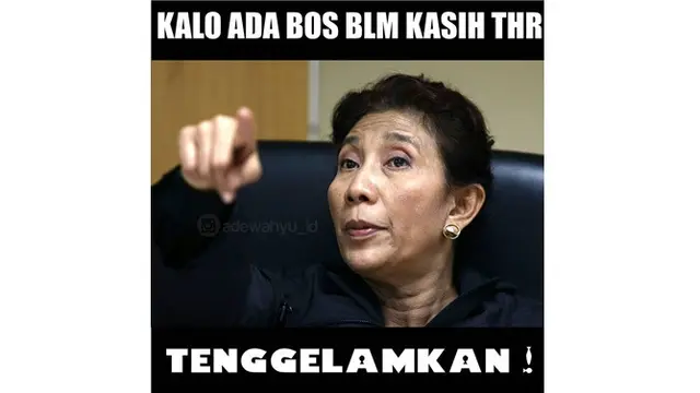 Meme THR (Sumber: Instagram/adewahyu_id)