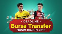 Deadline bursa transfer musim dingin 2019. (Bola.com/Dody Iryawan)