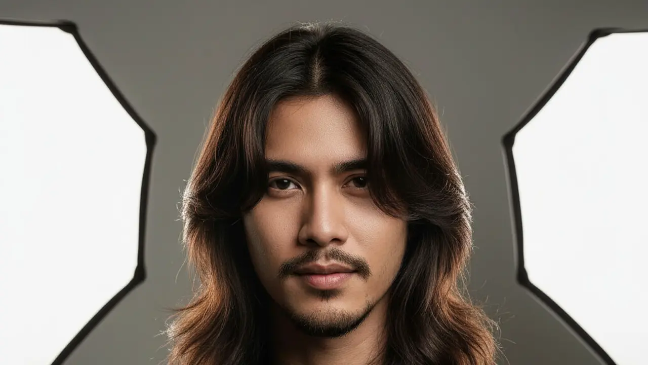 7 Model Rambut Pria Wolf Cut Panjang, Tampil Stylish dengan Sentuhan Klasik dan Modern