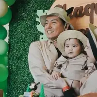 Ultah anak Cut Meyriska dan Roger Danuarta (Youtube/ RogerChika Journey)