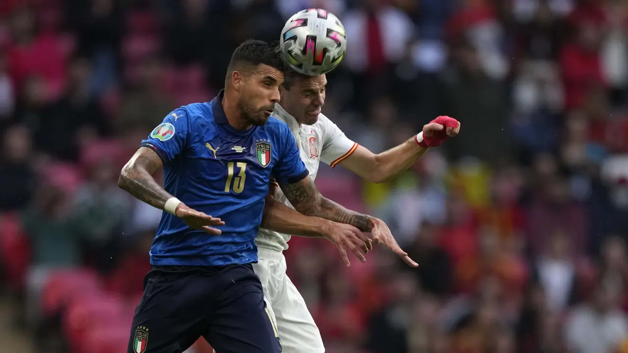 Foto Piala Eropa: Chelsea Connection di Semifinal Euro 2020