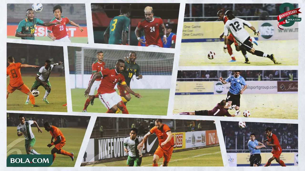 Kolase - Timnas Indonesia Vs Uruguay, Belanda, dan Kamerun