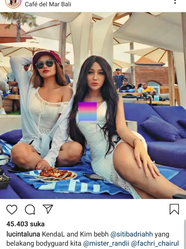 Unggahan Lucinta Luna. (Foto: Dok. Instagram @lucintaluna)