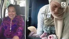 Aksi sang pengemudi taksi online yang tetap tenang saat kejadian juga menjadi perhatian.