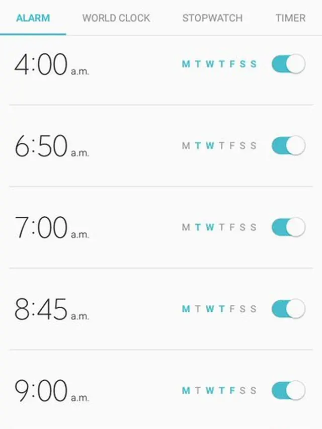 6 Screenshot Pasang Alarm ala Netizen Ini Bikin Geleng Kepala