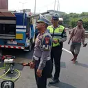 Kondisi Tol JORR Usai Tabrakan Beruntun Enam Kendaraan