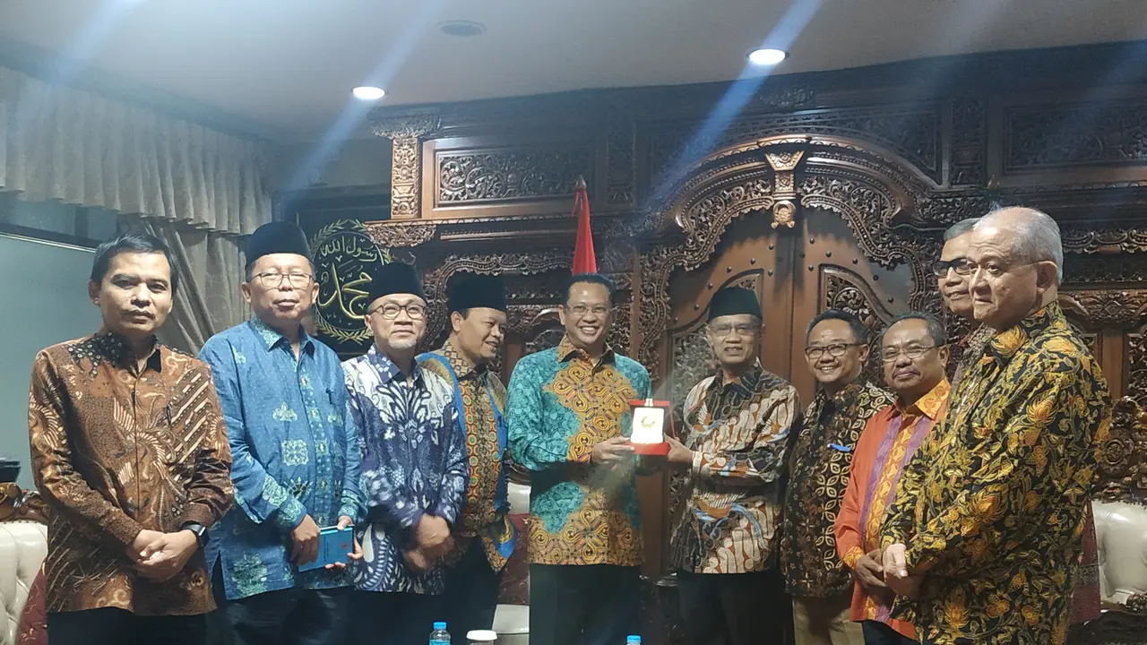 Pimpinan MPR bersama Pimpinan Pusat Muhammadiyah