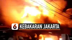 kebakaran gudang Thumbnail