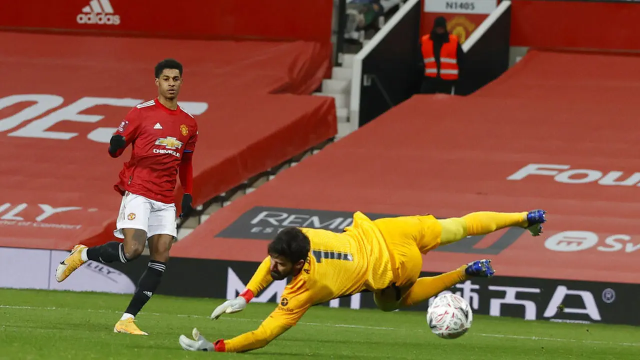FOTO: Manchester United Depak Liverpool dari Piala FA