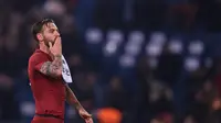 Daniele de Rossi yakin AS Roma bersaing rebut scudetto ( Filippo MONTEFORTE / AFP)