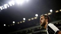 Gelandang Juventus asal Bosnia-Herzegovina, Miralem Pjanic. (AFP/Marco Bertorello)