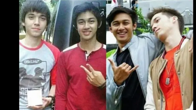 Hito memajang foto lawasnya bersama Stefan.