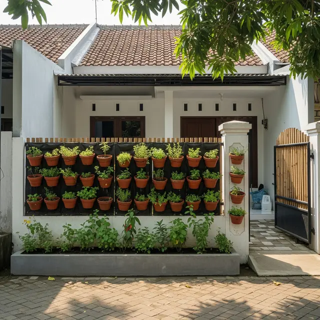 9 Kebun Mini di Pagar Rumah Biar Hemat Lahan, Bikin Hunian Asri dan Produktif