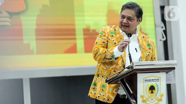 Gloria Macapagal Arroyo Sambangi Golkar Institute