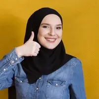 Ilustrasi Perempuan Muslim Credit: freepik.com