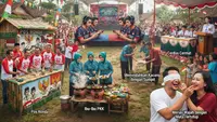 12 Lomba Kemerdekaan 17 Agustus 1945 HUT RI Ke-81 yang Unik untuk Individu dan Beregu