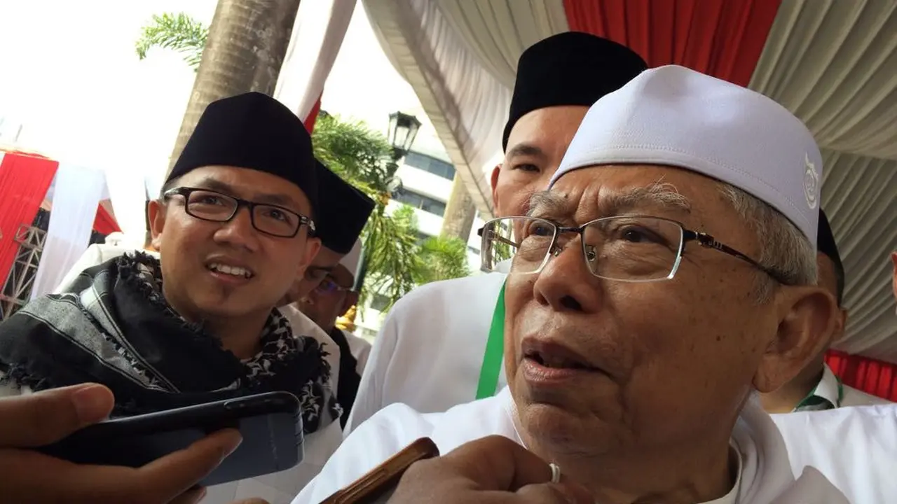 KH Ma'ruf Amin (Merdeka.com/Nur Habibie)