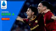 Berita Motion Grafis Jadwal Liga Italia Pekan 3, Big Match Juventus kontra AS Roma