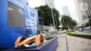 <p>Pameran replika mobil tersebut sebagai promosi menjelang diadakannya balap Formula E. (Liputan6.com/Faizal Fanani)</p>