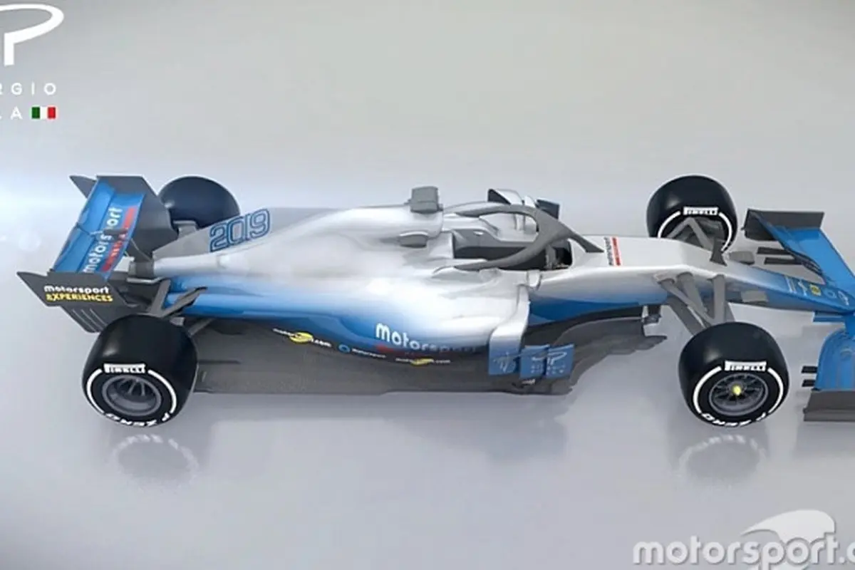Rancangan Mobil Balap F1 2019