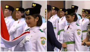 Potret Anggota Paskibraka di IKN. (Sumber: Instagram/jokowi)