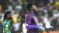 Penampilan bapuknya itu membuat Kamerun takluk 1-3 dari Senegal. (AFP/Kenzo Triboullard)